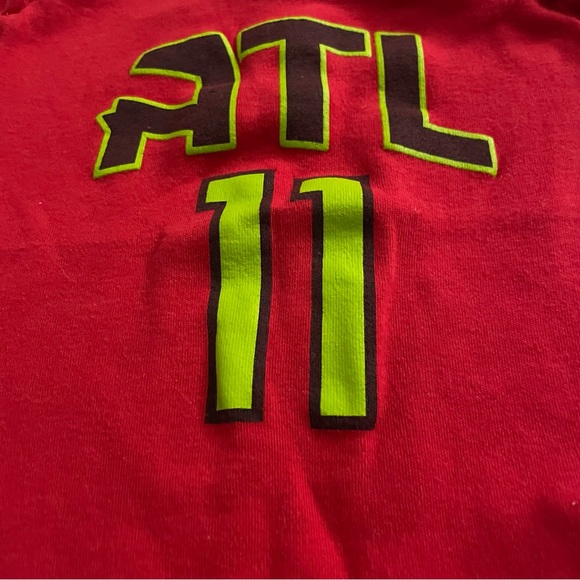 NBA Trae Young Atlanta Hawks Red Bodysuit Onesie - Picture 5 of 6